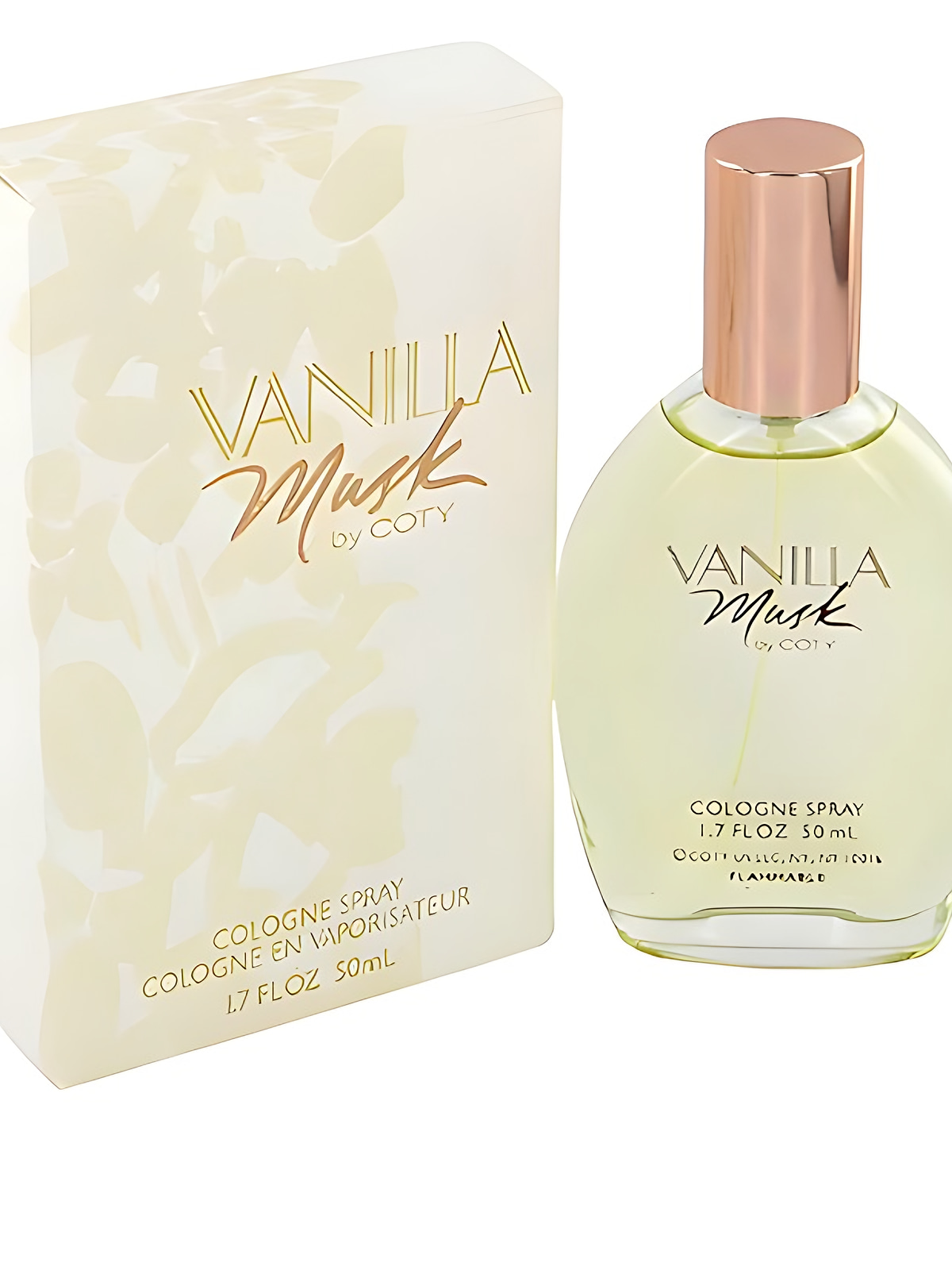 Одеколон Coty Vanilla Musk Eau de Cologne женский 50 мл, сладкий пудровый аромат фото 3