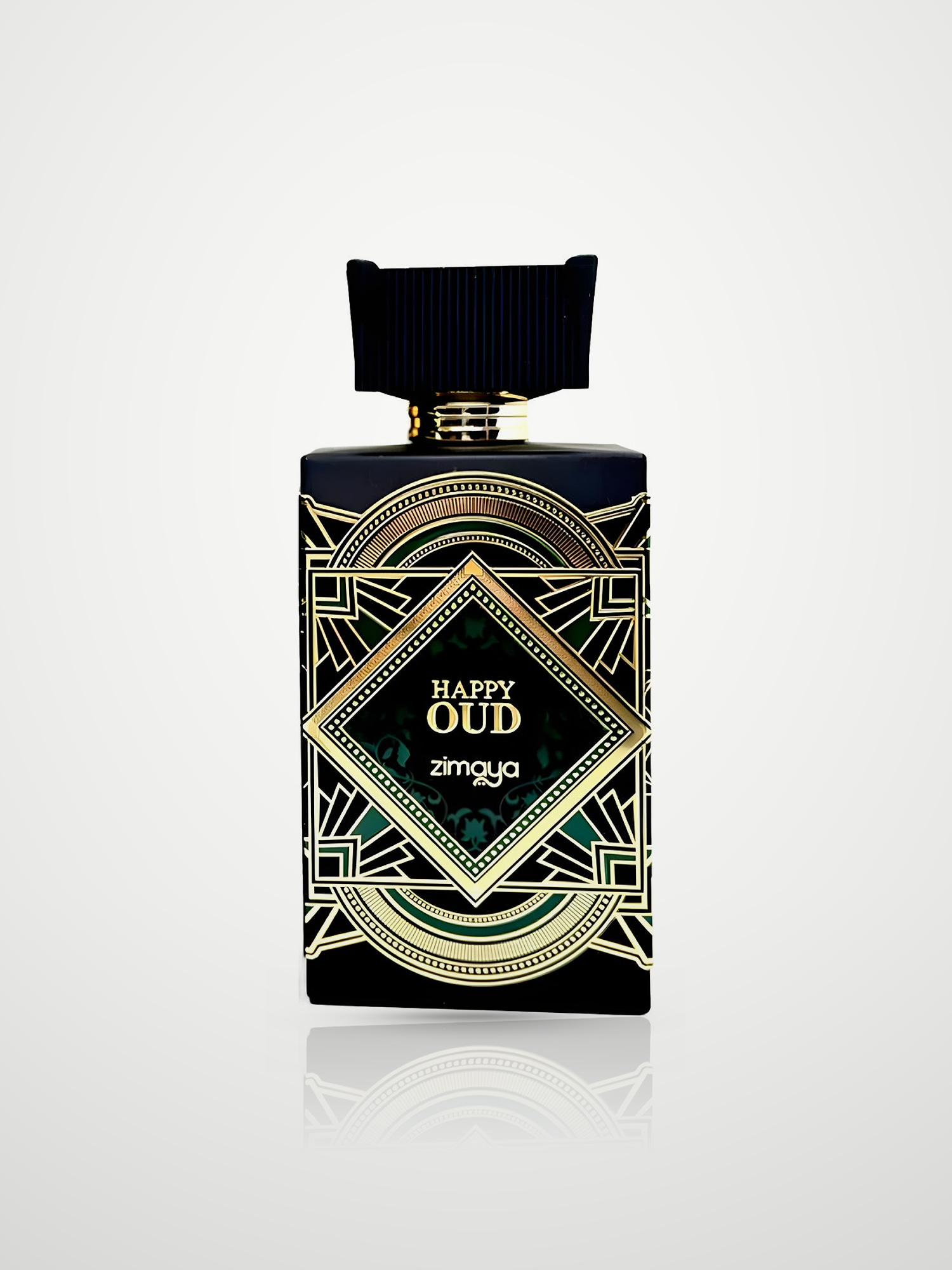 Духи Zimaya Happy Oud Extrait de Parfum унисекс 100 мл, кожаный фужерный аромат ZIMAYA